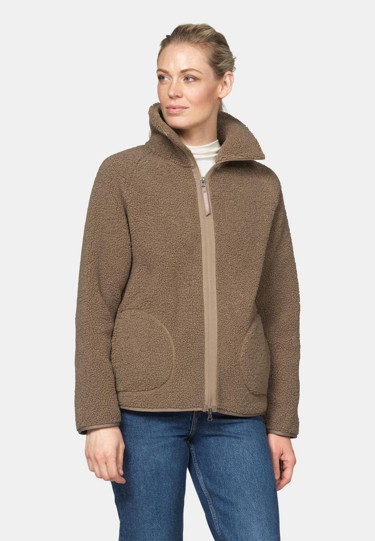 Ilse Jacobsen Ilse Jacobsen BONDEDPILE01 Fleecejacke Damen - Greige - 0 | SportScheck
