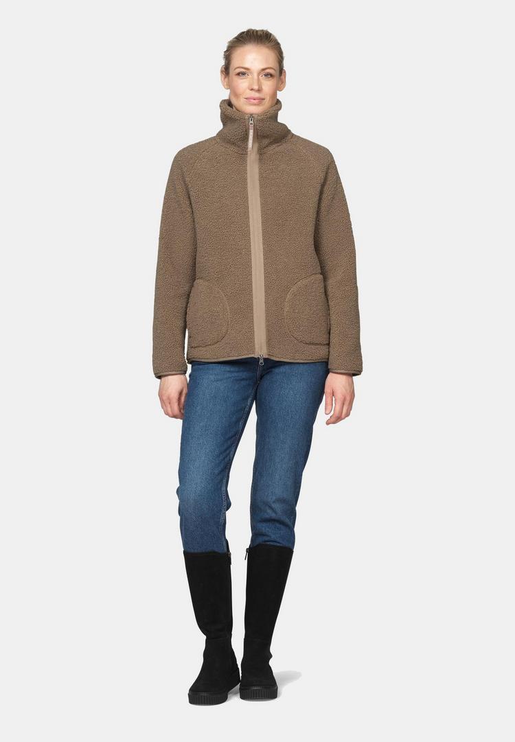 Ilse Jacobsen Ilse Jacobsen BONDEDPILE01 Fleecejacke Damen - Greige - 1 | SportScheck