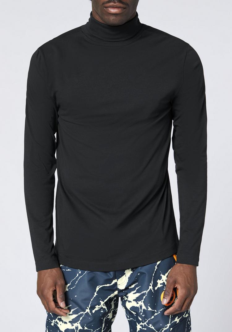 Chiemsee Chiemsee T-Shirt Langarmshirt Herren - 90 Black - 4 | SportScheck