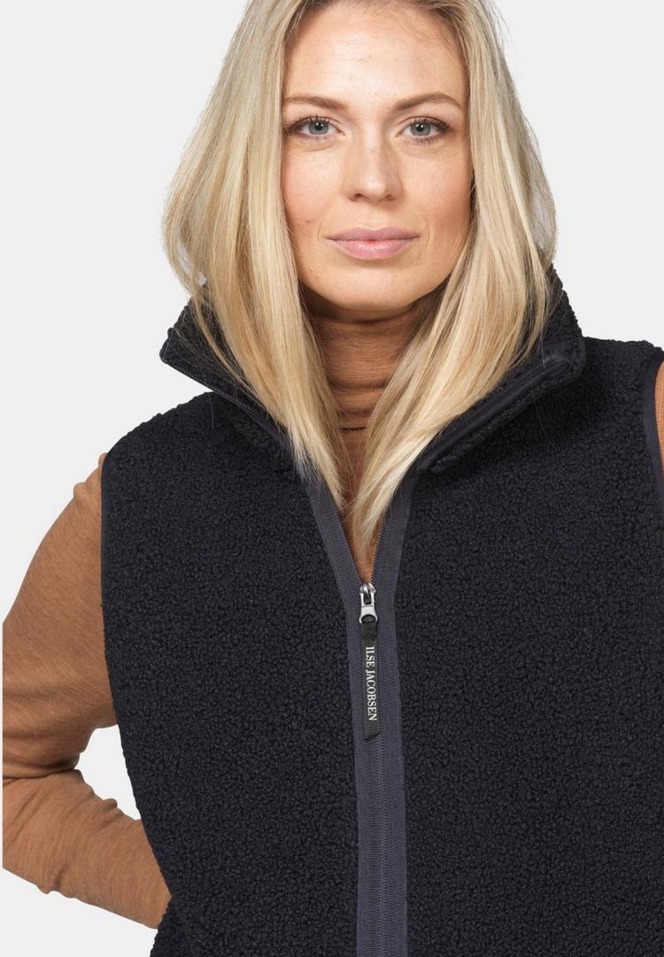 Ilse Jacobsen Ilse Jacobsen BONDEDPILE02 Longweste Damen - dark indigo - 0 | SportScheck