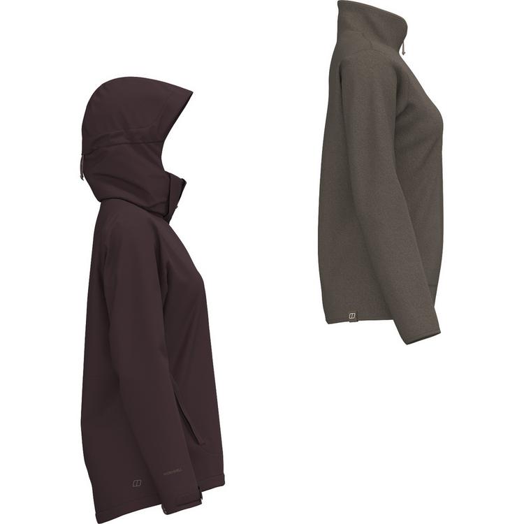Berghaus Berghaus ROAM GEMINI 3IN1 JKT AF Regenjacke Damen - Lila4642 - 1 | SportScheck