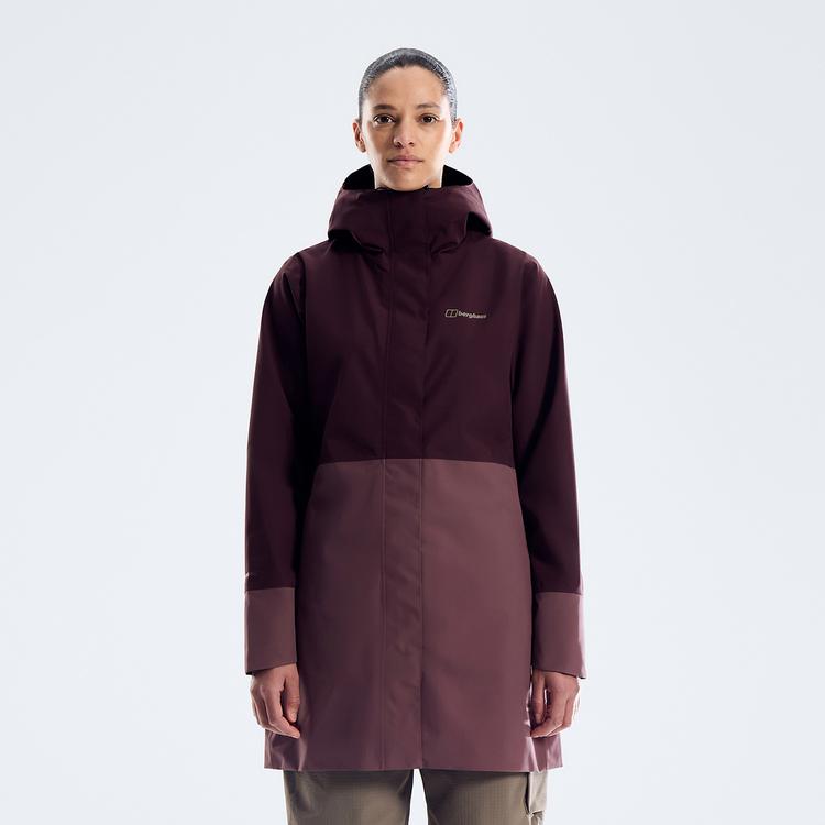 Berghaus Berghaus W OMEARA LONG JKT Regenjacke Damen - Lila466 - 2 | SportScheck