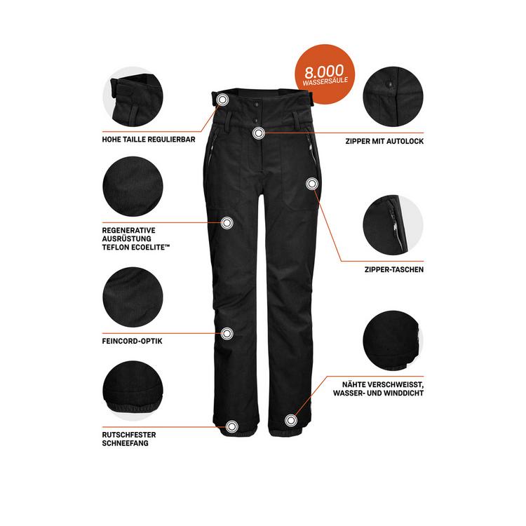KILLTEC KILLTEC Skihose mit Schneefang Skihose Kinder - Schwarz0110 - 3 | SportScheck