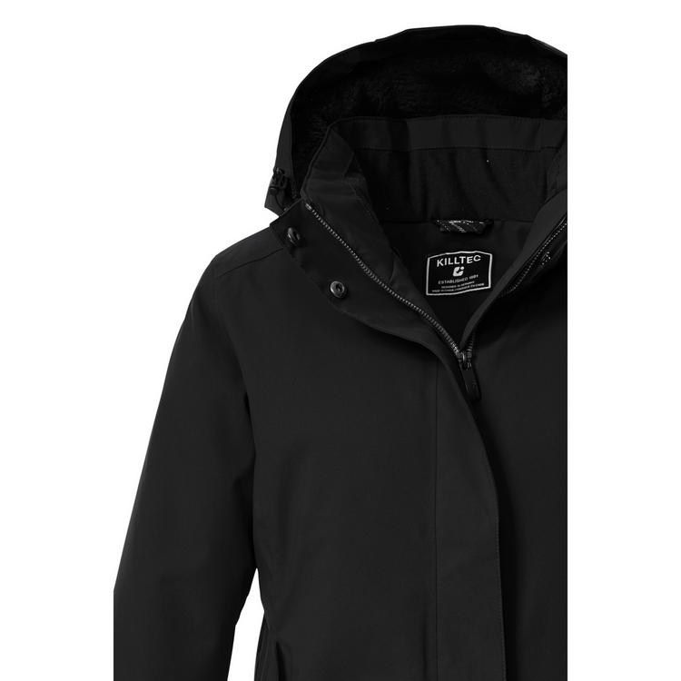 KILLTEC KILLTEC Funktionsparka mit abzippbarer Kapuze Funktionsmantel Damen - Schwarz0110 - 1 | SportScheck