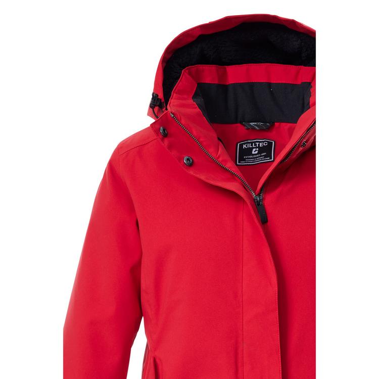 KILLTEC KILLTEC Funktionsparka mit abzippbarer Kapuze Funktionsmantel Damen - Dunkelrot - 2 | SportScheck