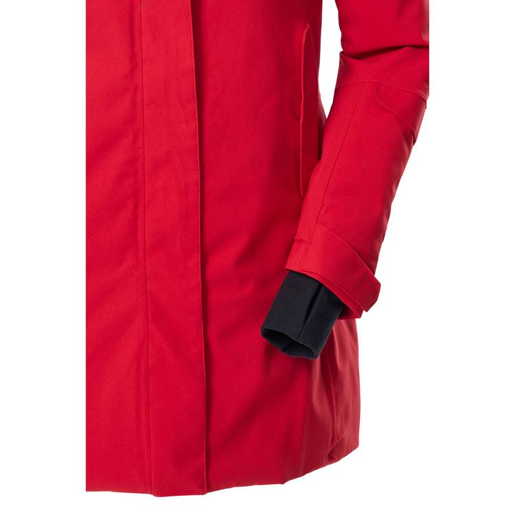 KILLTEC KILLTEC Funktionsparka mit abzippbarer Kapuze Funktionsmantel Damen - Dunkelrot - 3 | SportScheck