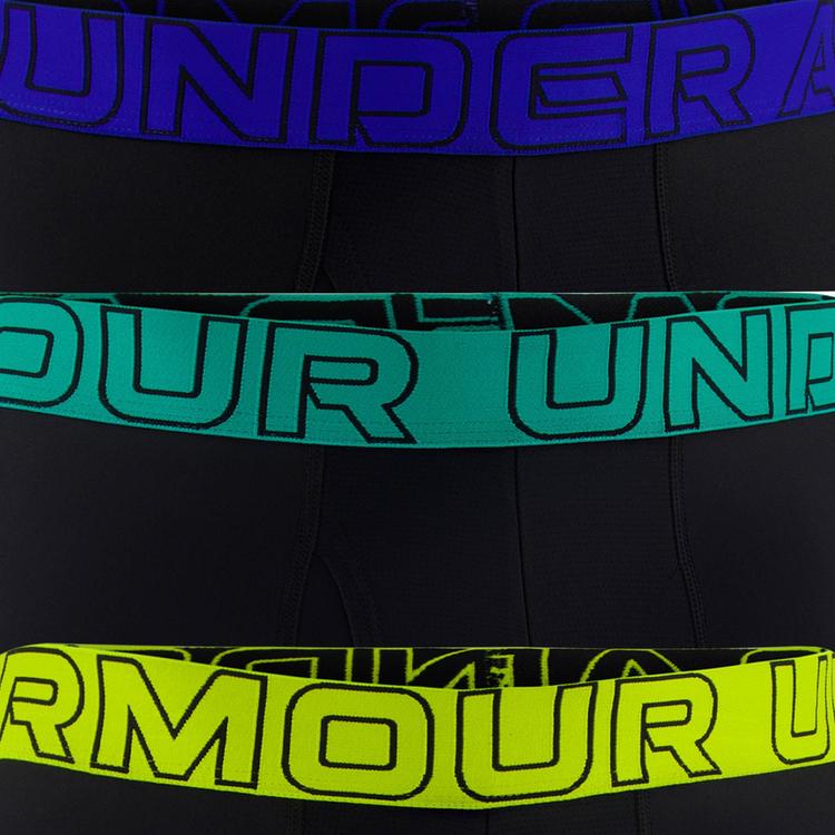 Under Armour Under Armour Boxershort Unterhose Herren - Schwarz/Blau/Gr&uuml;n/Gelb - 1 | SportScheck