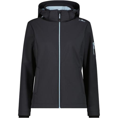 CMP JACKET ZIP HOOD Softshelljacke Damen
