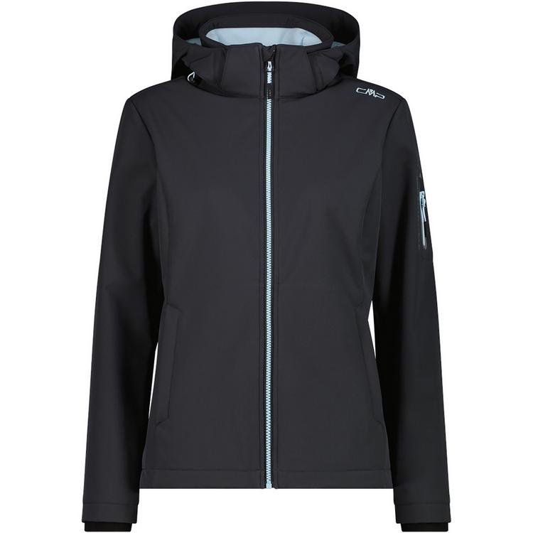 CMP CMP JACKET ZIP HOOD Softshelljacke Damen - Dunkelgrau0318 - 0 | SportScheck