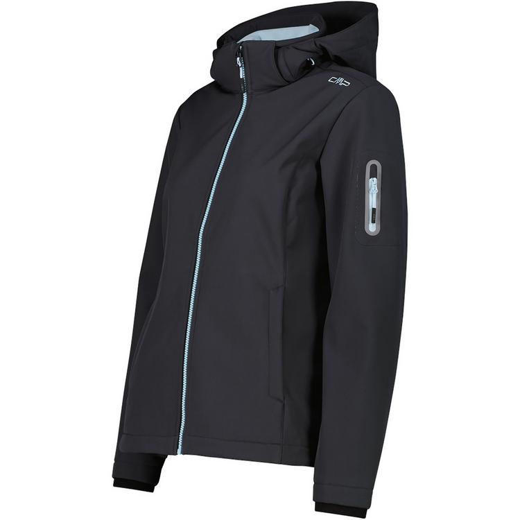 CMP CMP JACKET ZIP HOOD Softshelljacke Damen - Dunkelgrau0318 - 1 | SportScheck
