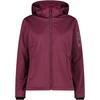 CMP Funktionsjacke Softshelljacke Damen - Dunkelrot422