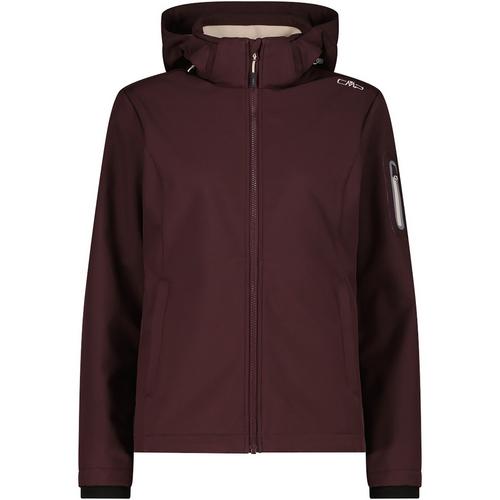 CMP JACKET ZIP HOOD Softshelljacke Damen