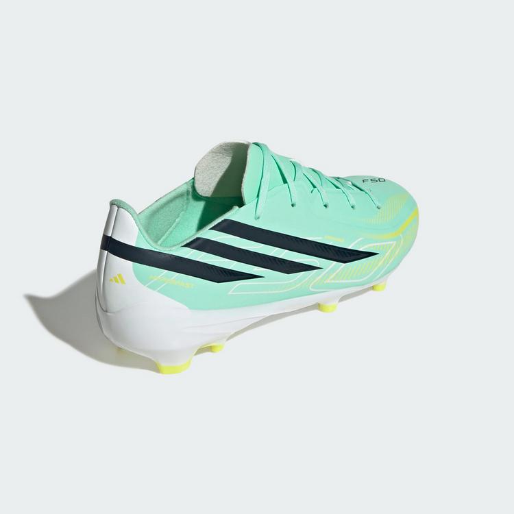 adidas adidas F50 HYPERFAST LEAGUE Kids Fu&szlig;ballschuh, Fu&szlig;ballschuhe Kinder - Pulse Mint / Night Navy / Solar Lemon - 3 | SportScheck