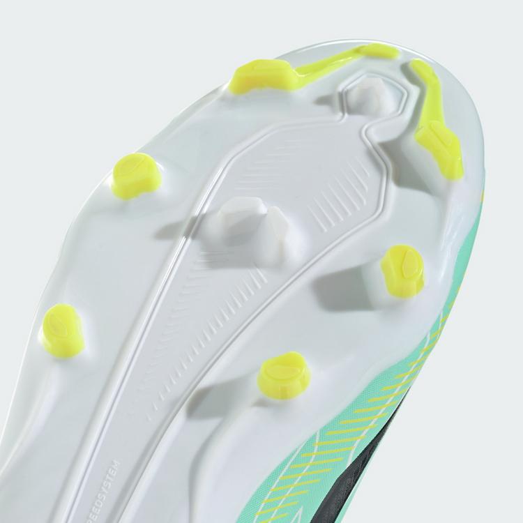 adidas adidas F50 HYPERFAST LEAGUE Kids Fu&szlig;ballschuh, Fu&szlig;ballschuhe Kinder - Pulse Mint / Night Navy / Solar Lemon - 5 | SportScheck