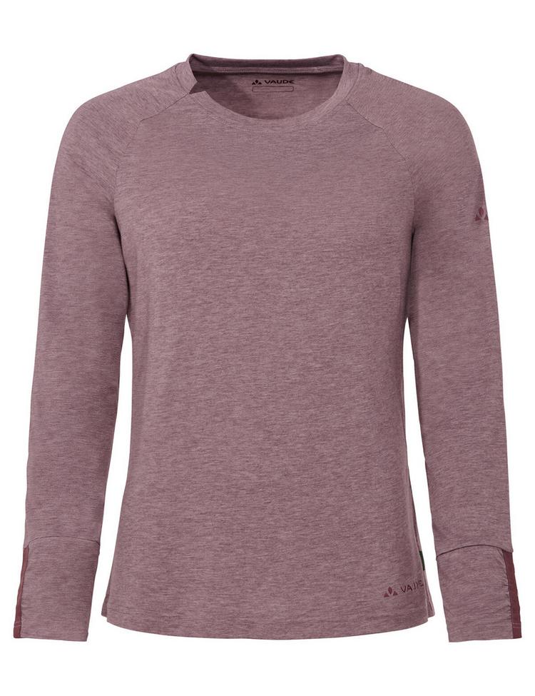 VAUDE VAUDE Women's Skomer LS T-Shirt III T-Shirt Damen - ruby dusk - 0 | SportScheck