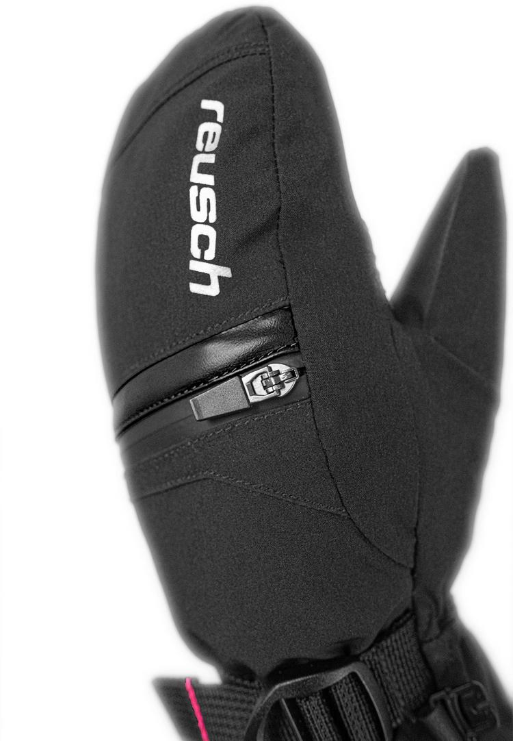 Reusch Reusch Lan R-TEX&reg; XT Junior Mitten Handschuh - 7720 black/pink glo - 1 | SportScheck