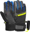 Reusch Leo R-TEX&reg; XT Junior Handschuh - 7623 black melange / safety ye