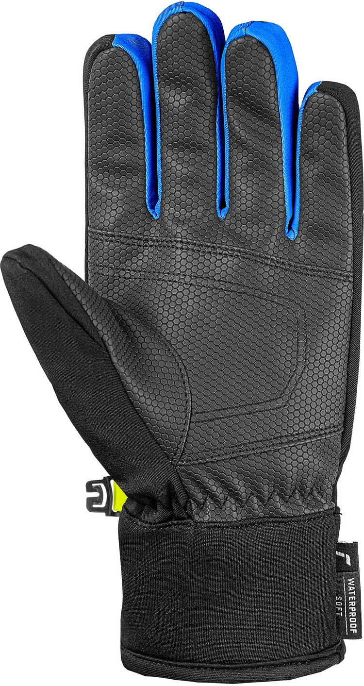 Reusch Reusch Leo R-TEX&reg; XT Junior Handschuh - 7623 black melange / safety ye - 0 | SportScheck