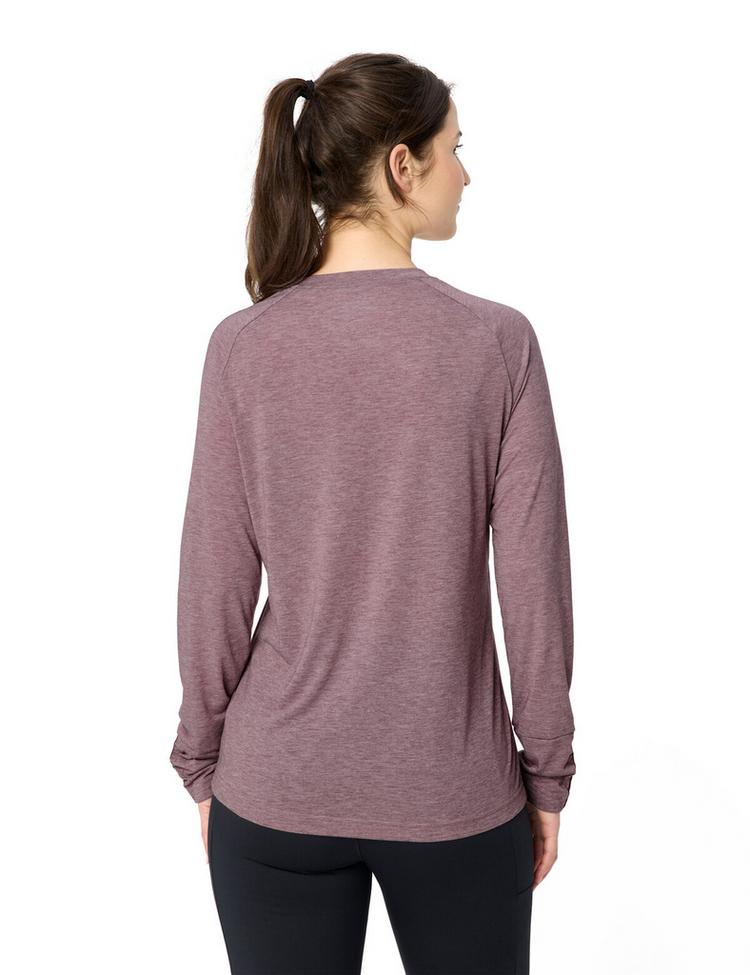 VAUDE VAUDE Women's Skomer LS T-Shirt III T-Shirt Damen - ruby dusk - 1 | SportScheck