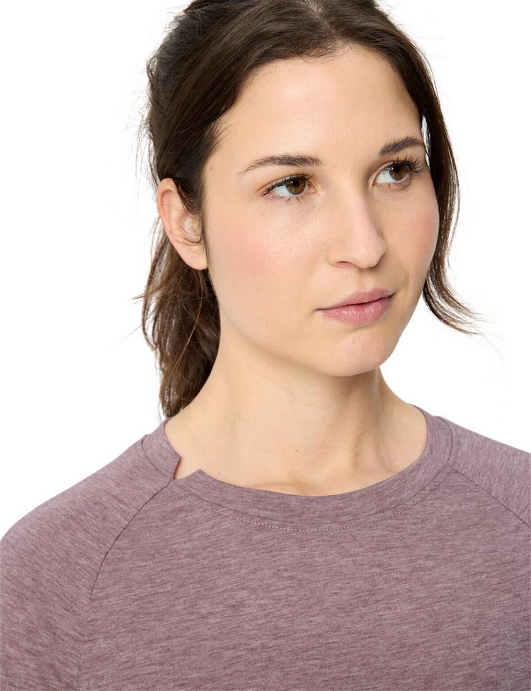 VAUDE VAUDE Women's Skomer LS T-Shirt III T-Shirt Damen - ruby dusk - 1 | SportScheck