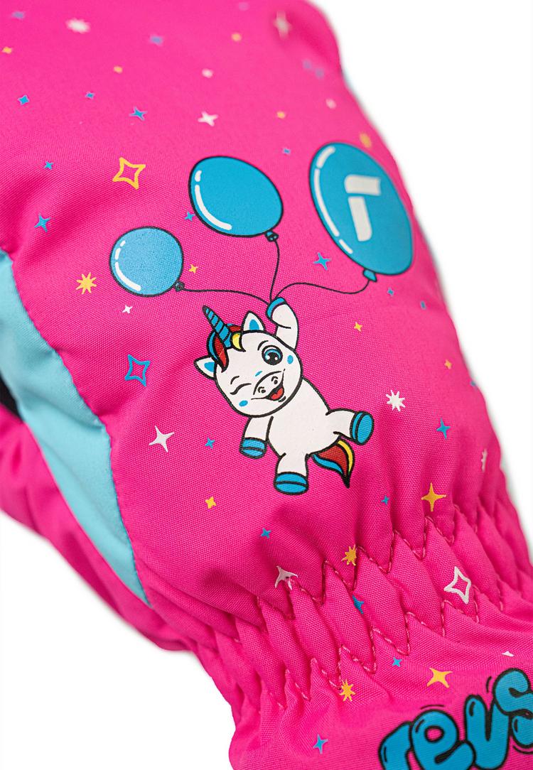 Reusch Reusch Mitten Handschuh Kinder - 3378 pink glo / bach butt - 3 | SportScheck