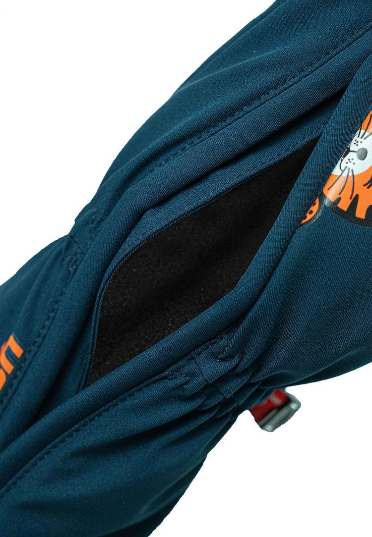 Reusch Reusch Animagnet Mitten Handschuh Kinder - 4572 dress blue / tiger - 4 | SportScheck