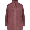 CMP WOMAN LONG JACKET Fleecejacke Damen - Bordeaux432
