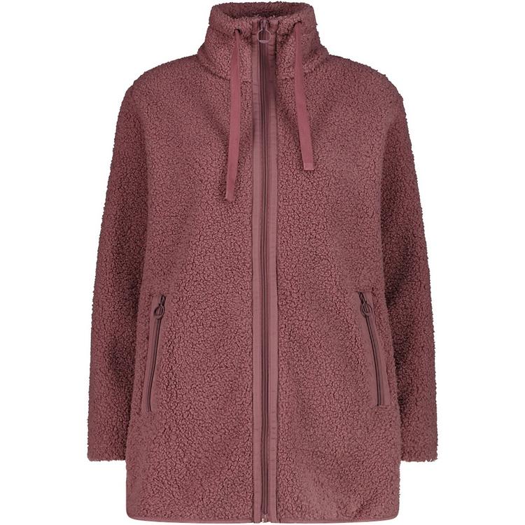 CMP CMP WOMAN LONG JACKET Fleecejacke Damen - Bordeaux432 - 0 | SportScheck