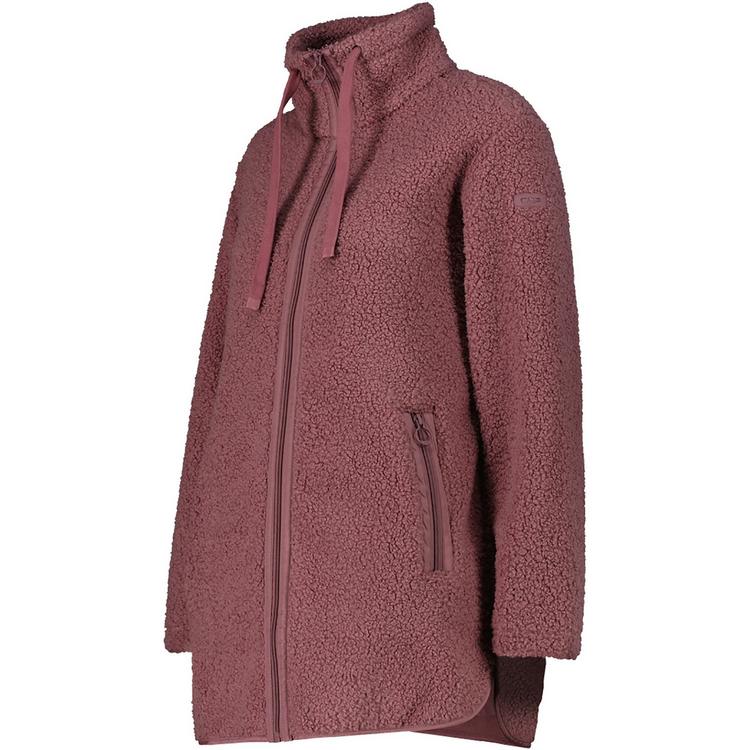 CMP CMP WOMAN LONG JACKET Fleecejacke Damen - Bordeaux432 - 1 | SportScheck