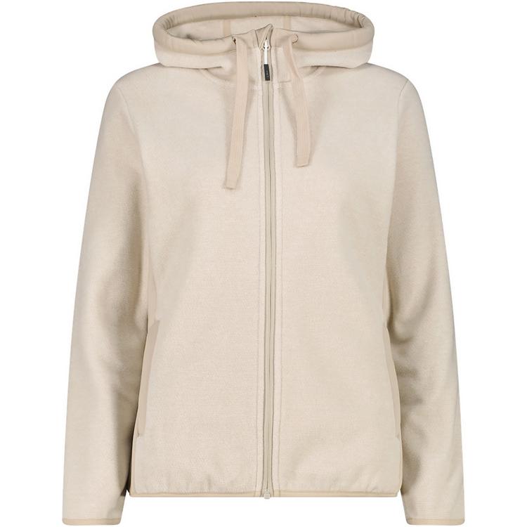 CMP CMP WOMAN JACKET FIX HOOD Hoodie Damen - Khaki1615 - 0 | SportScheck