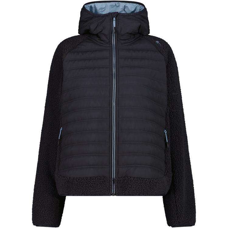 CMP CMP WOMAN JACKET HYBRID FIX HOOD Hoodie Damen - Anthrazit0530 - 0 | SportScheck