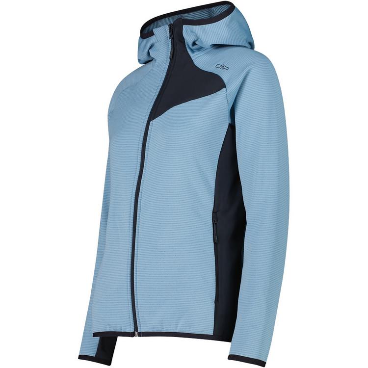CMP CMP WOMAN JACKET FIX HOOD Hoodie Damen - Blau3027 - 1 | SportScheck