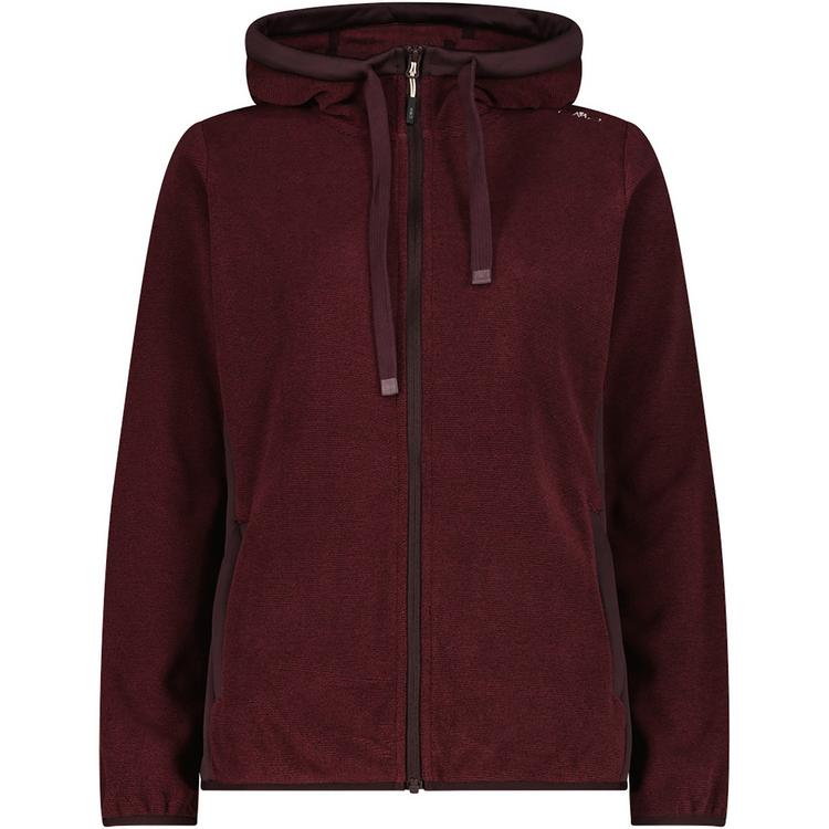 CMP CMP WOMAN JACKET FIX HOOD Hoodie Damen - Violett3931 - 0 | SportScheck