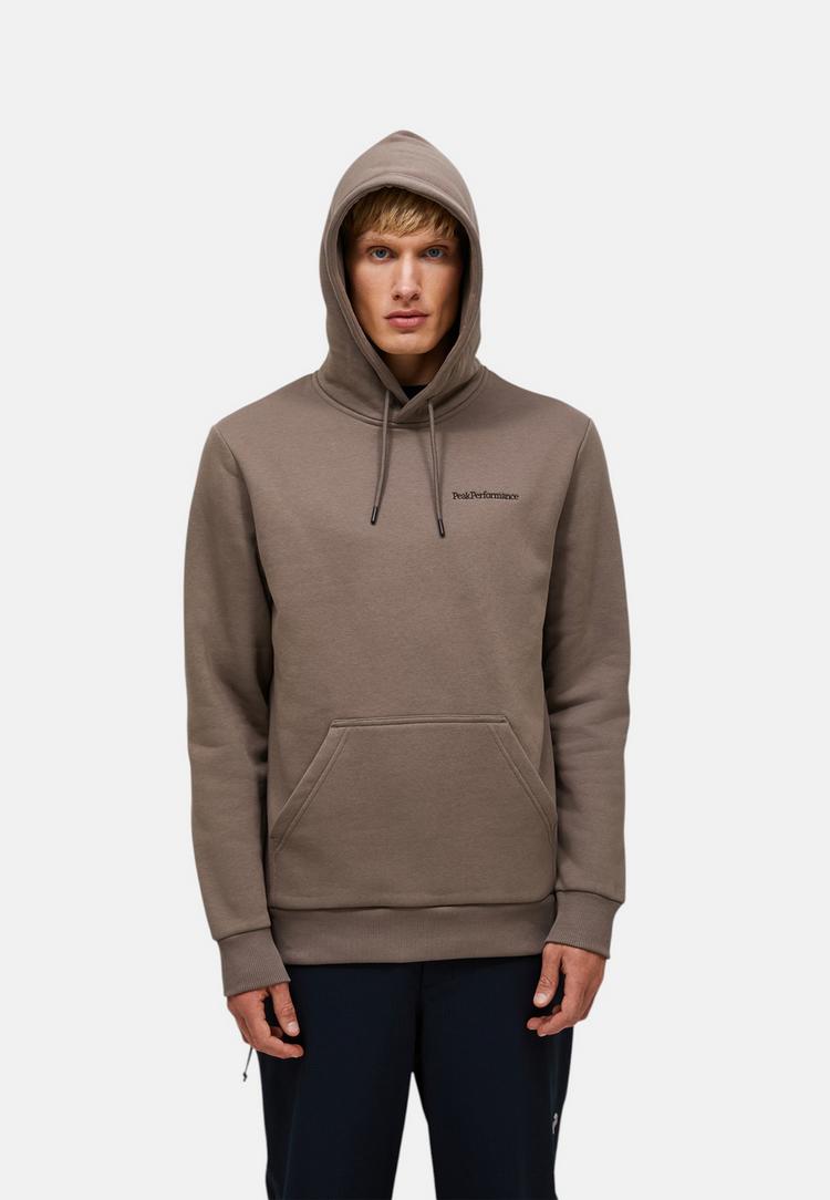 Peak Performance Peak Performance M Original Small Logo Hood Sweatshirt Herren - hellbraun - 1 | SportScheck
