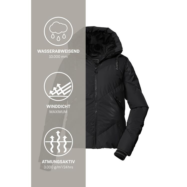 KILLTEC KILLTEC KSW 113 WMN SKI QLTD JCKT Skijacke Damen - Schwarz0110 - 4 | SportScheck