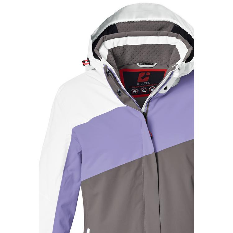 KILLTEC KILLTEC Funktionsjacke mit abzippbarer Kapuze Skijacke Damen - Flieder - 1 | SportScheck