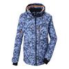 KILLTEC Funktionsjacke mit abzippbarer Kapuze Skijacke Herren - Blau3056
