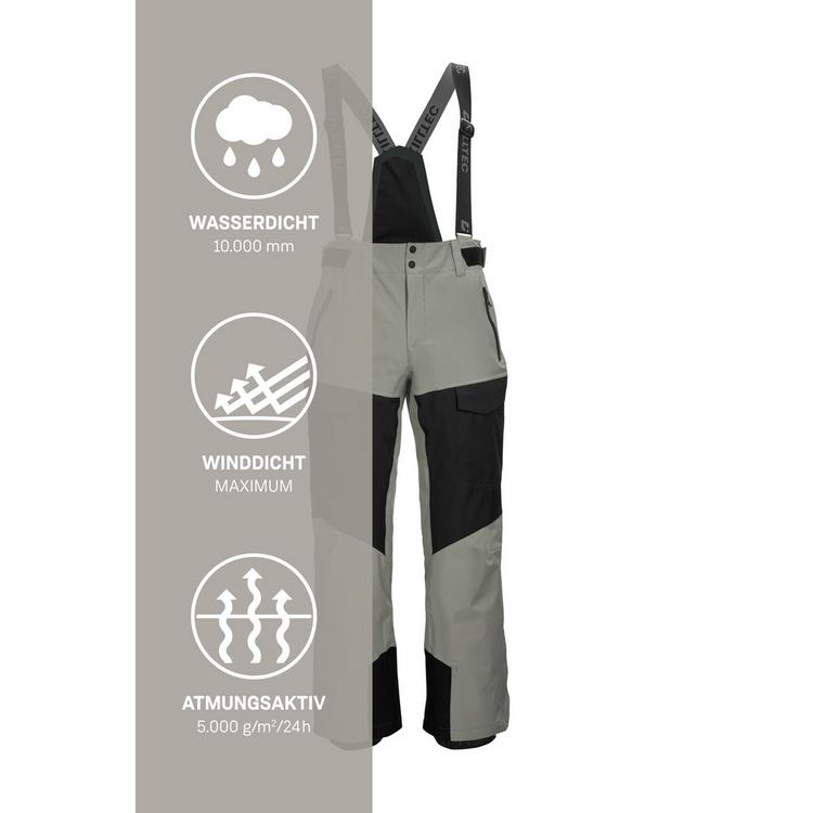 KILLTEC KILLTEC Funktionshose mit abnehmbaren Tr&auml;gern Skihose Herren - Gr&uuml;n2044 - 4 | SportScheck