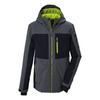 KILLTEC Funktionsjacke mit Kapuze Skijacke Herren - Grau0647