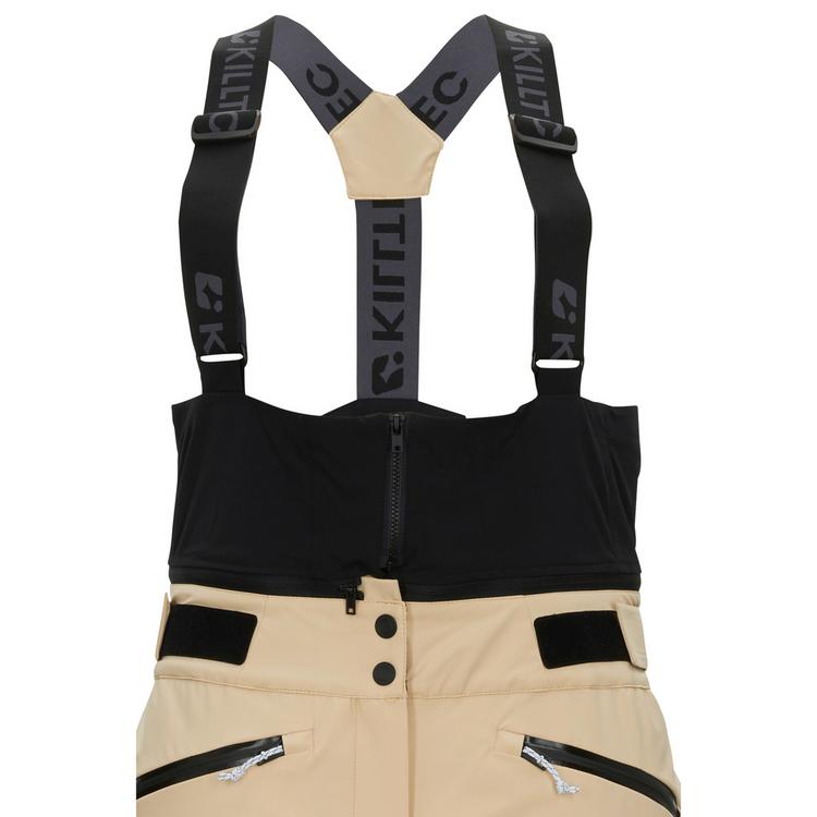KILLTEC KILLTEC Funktionshose mit abnehmbaren Tr&auml;gern Skihose Damen - Beige8012 - 1 | SportScheck