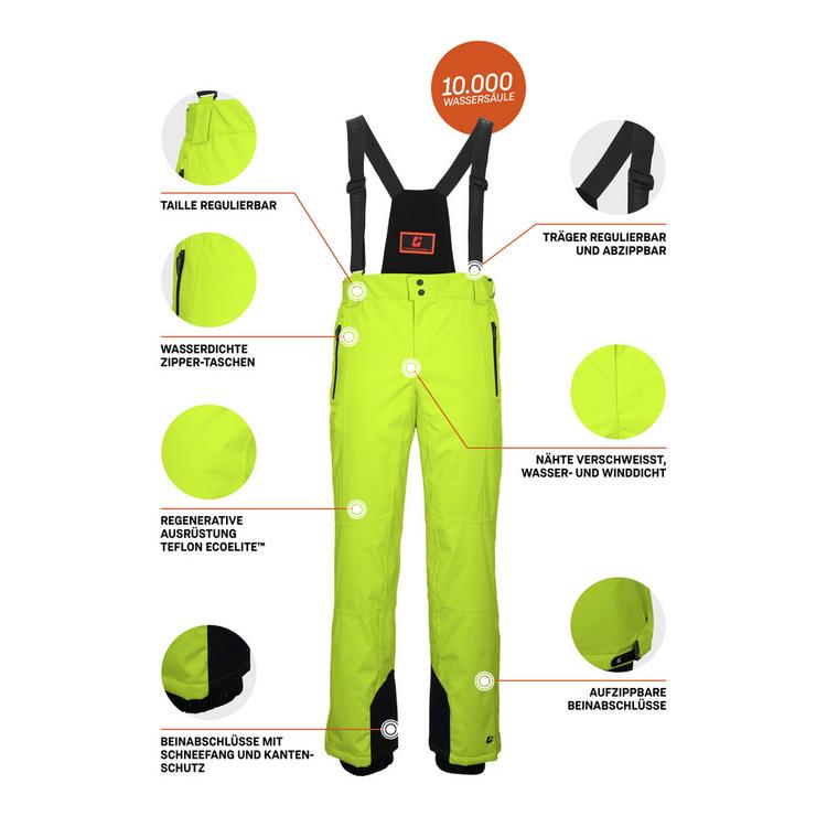 KILLTEC KILLTEC Funktionshose mit Tr&auml;gern Skihose Herren - Gr&uuml;n2034 - 3 | SportScheck