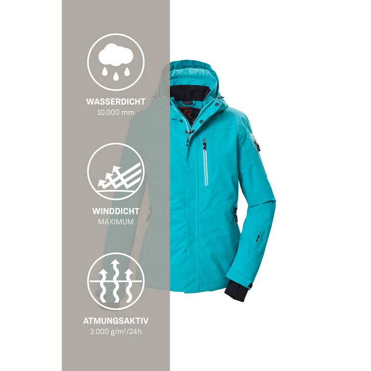 KILLTEC KILLTEC Funktionsjacke mit Kapuze Skijacke Damen - Blau3083 - 4 | SportScheck
