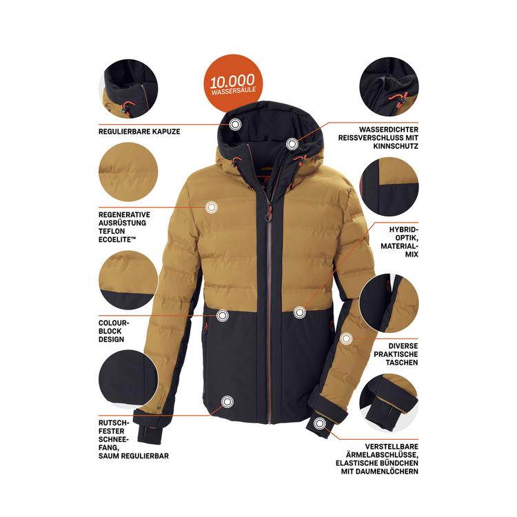 KILLTEC KILLTEC Skijacke Herren - Gelb7015 - 3 | SportScheck