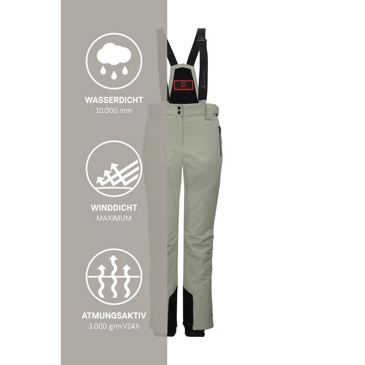 KILLTEC KILLTEC Funktionshose mit abnehmbaren Tr&auml;gern Skihose Damen - Tannengr&uuml;n2192 - 4 | SportScheck