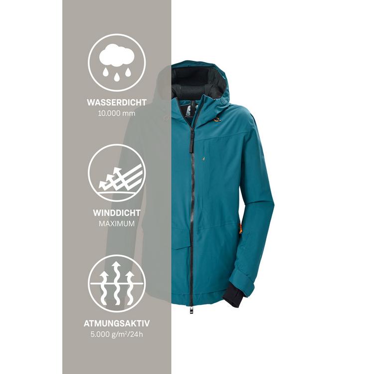 KILLTEC KILLTEC Funktionsjacke mit Kapuze Skijacke Herren - Gr&uuml;n2091 - 4 | SportScheck