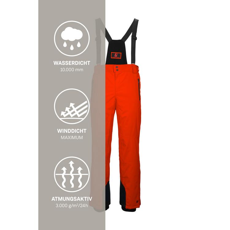 KILLTEC KILLTEC Funktionshose mit Tr&auml;gern Skihose Herren - Orange5020 - 4 | SportScheck