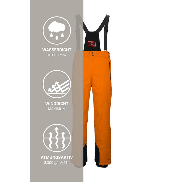 KILLTEC KILLTEC Funktionshose mit Tr&auml;gern Skihose Herren - Orange5032 - 4 | SportScheck