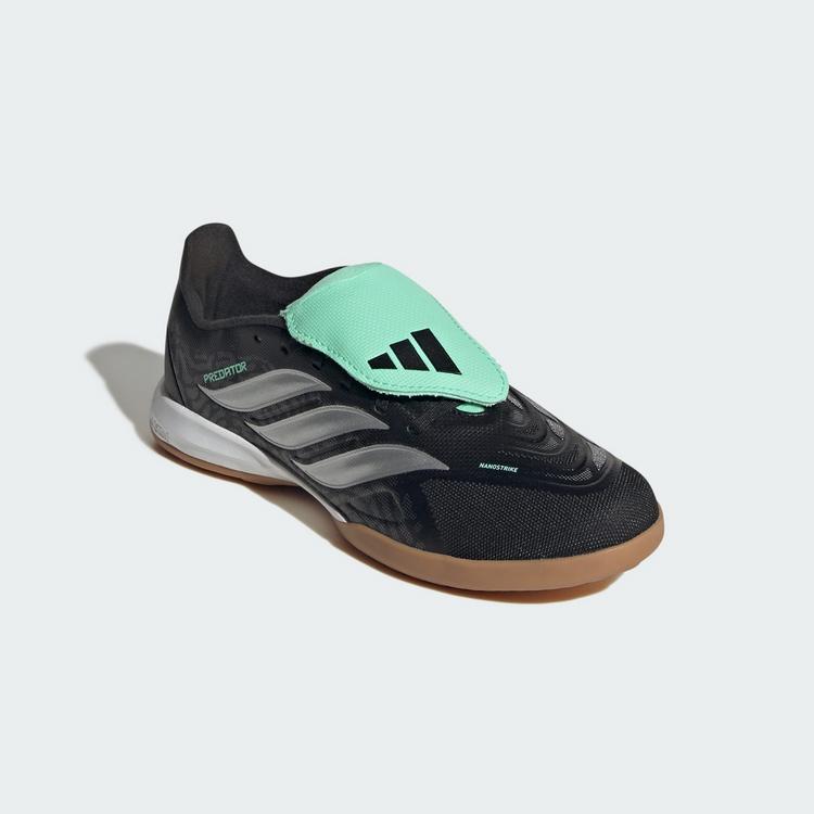 adidas adidas Predator League Kids Fu&szlig;ballschuh, Fu&szlig;ballschuhe Kinder - Core Black / Silver Metallic / Pulse Mint - 2 | SportScheck