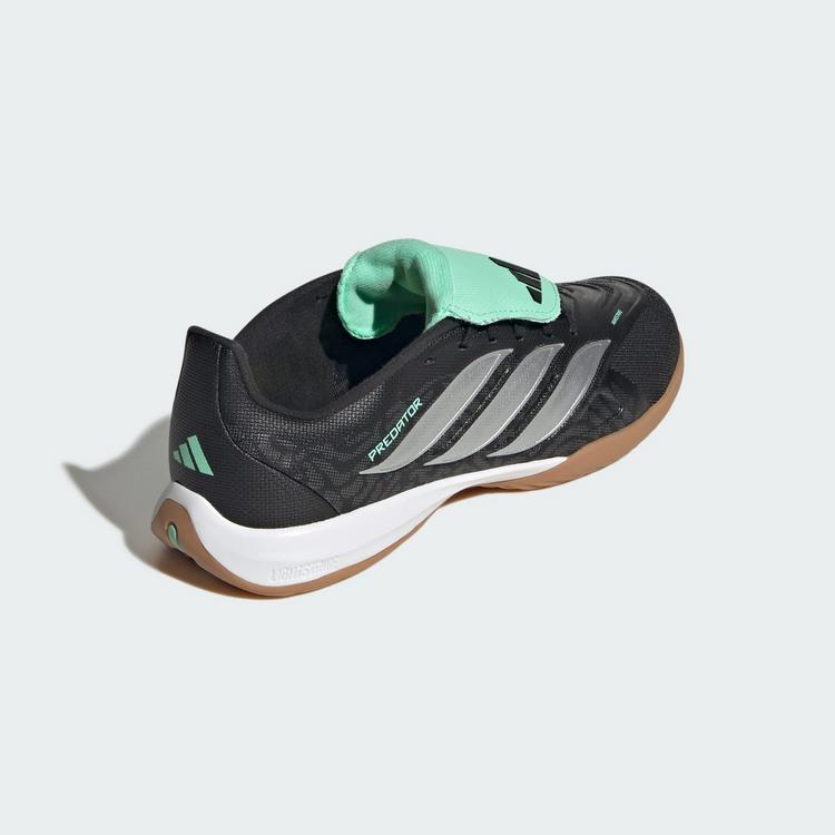 adidas adidas Predator League Kids Fu&szlig;ballschuh, Fu&szlig;ballschuhe Kinder - Core Black / Silver Metallic / Pulse Mint - 3 | SportScheck