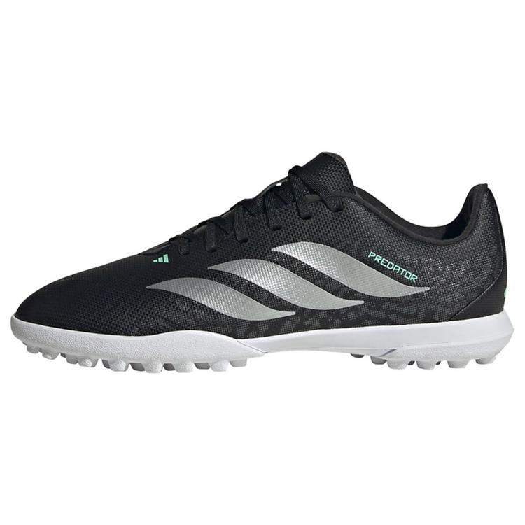 adidas adidas Predator Club Kids Fu&szlig;ballschuh, Fu&szlig;ballschuhe Kinder - Core Black / Silver Metallic / Pulse Mint - 0 | SportScheck